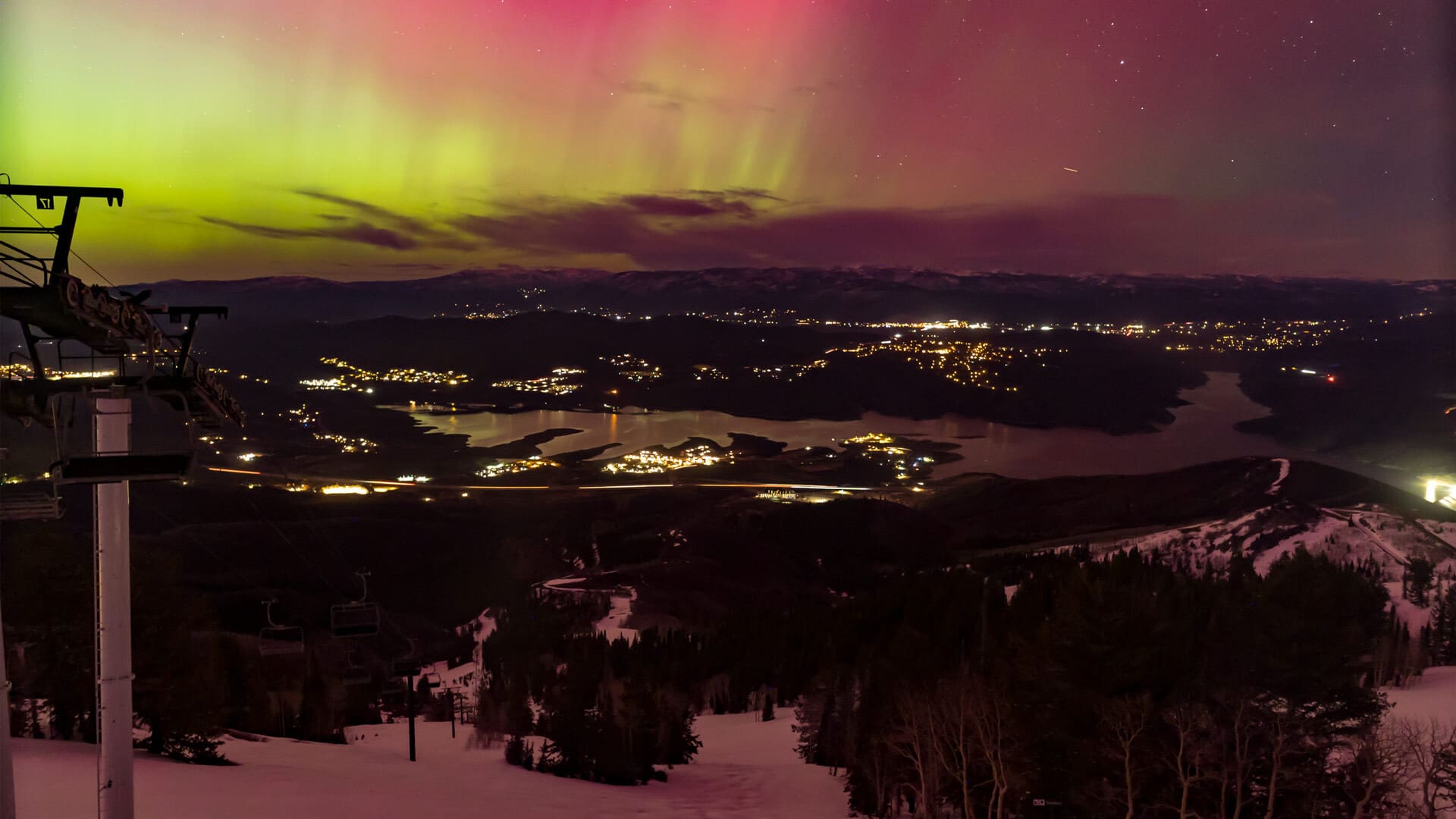 SNAPPED: Northern lights dazzle over Park City