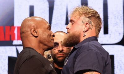 Mike Tyson says his body feels like 's--- right now,' while Jake Paul oozes confidence ahead of fight