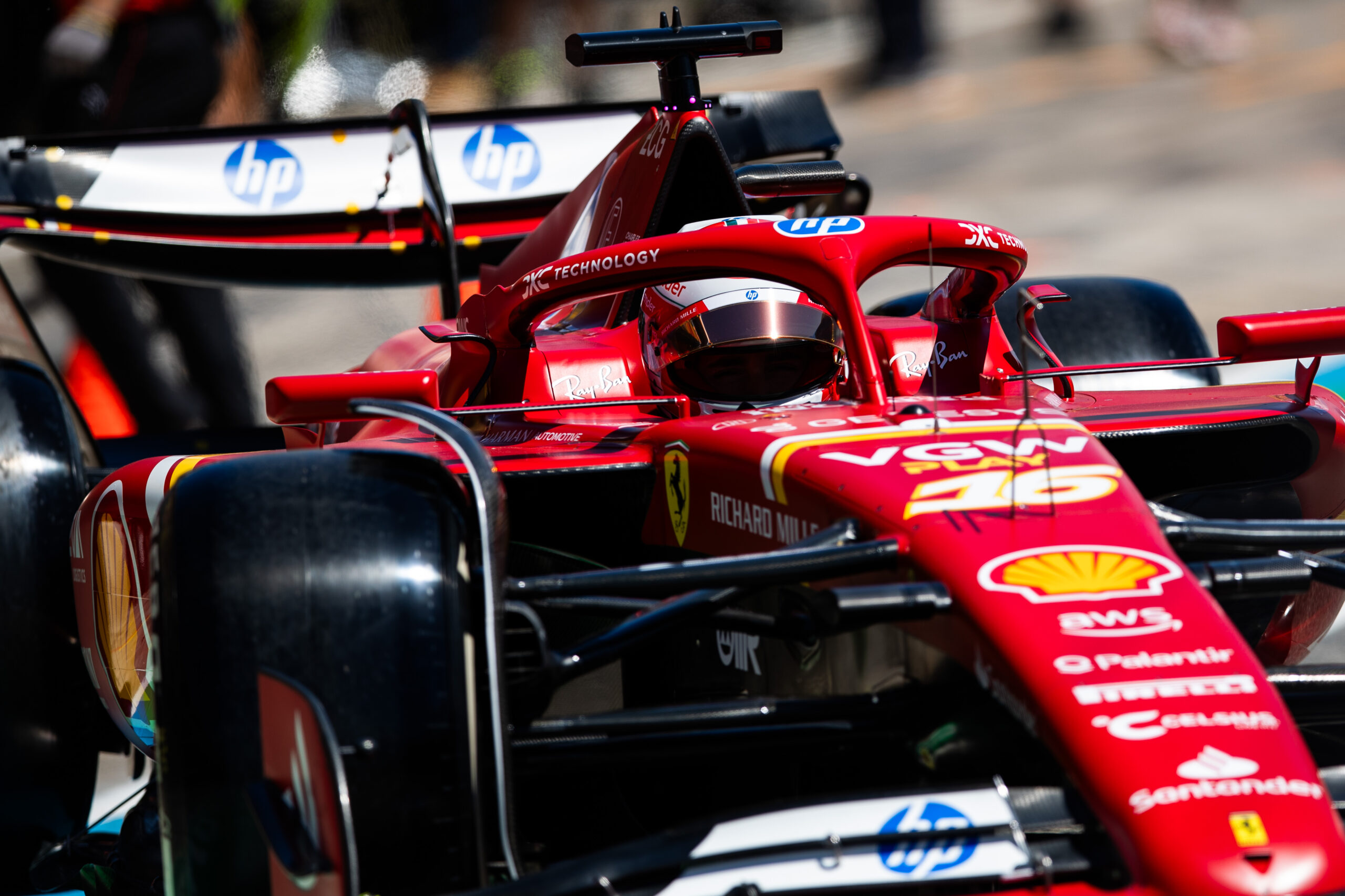 F1 – Leclerc continues to set the pace in Imola as Verstappen battles ‘difficult’ Red Bull