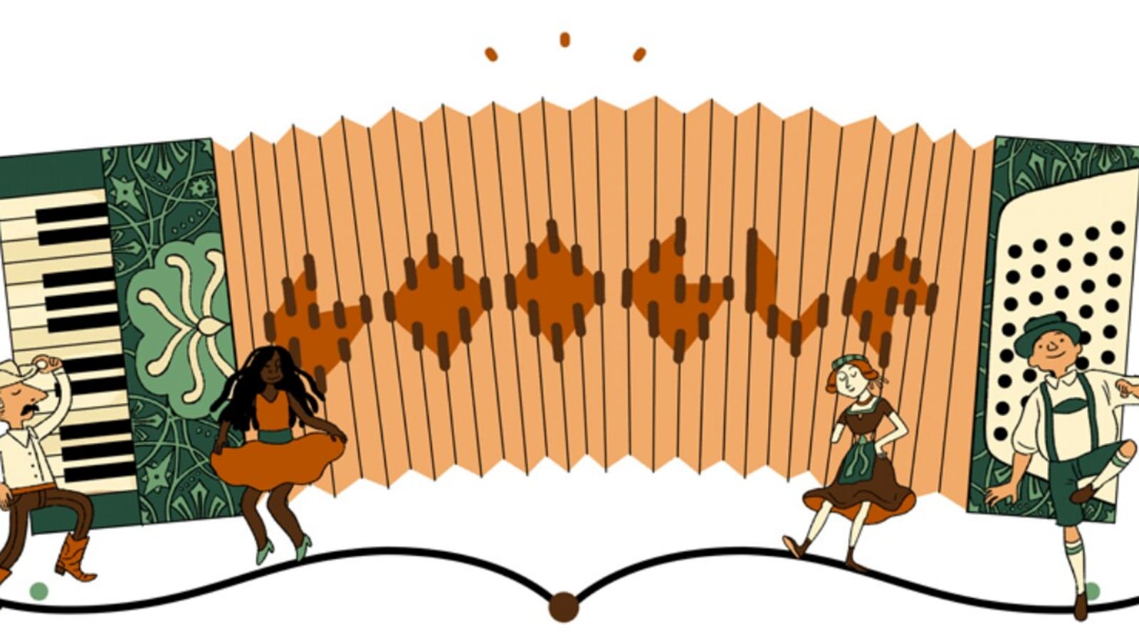 Google Doodle celebrates ‘accordion’, a German instrument and folk musician's ‘main squeeze’