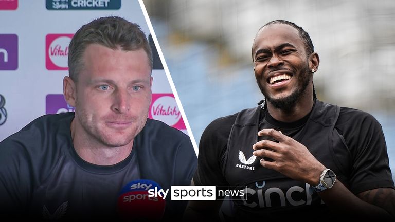 Jos Buttler delighted by Jofra Archer return