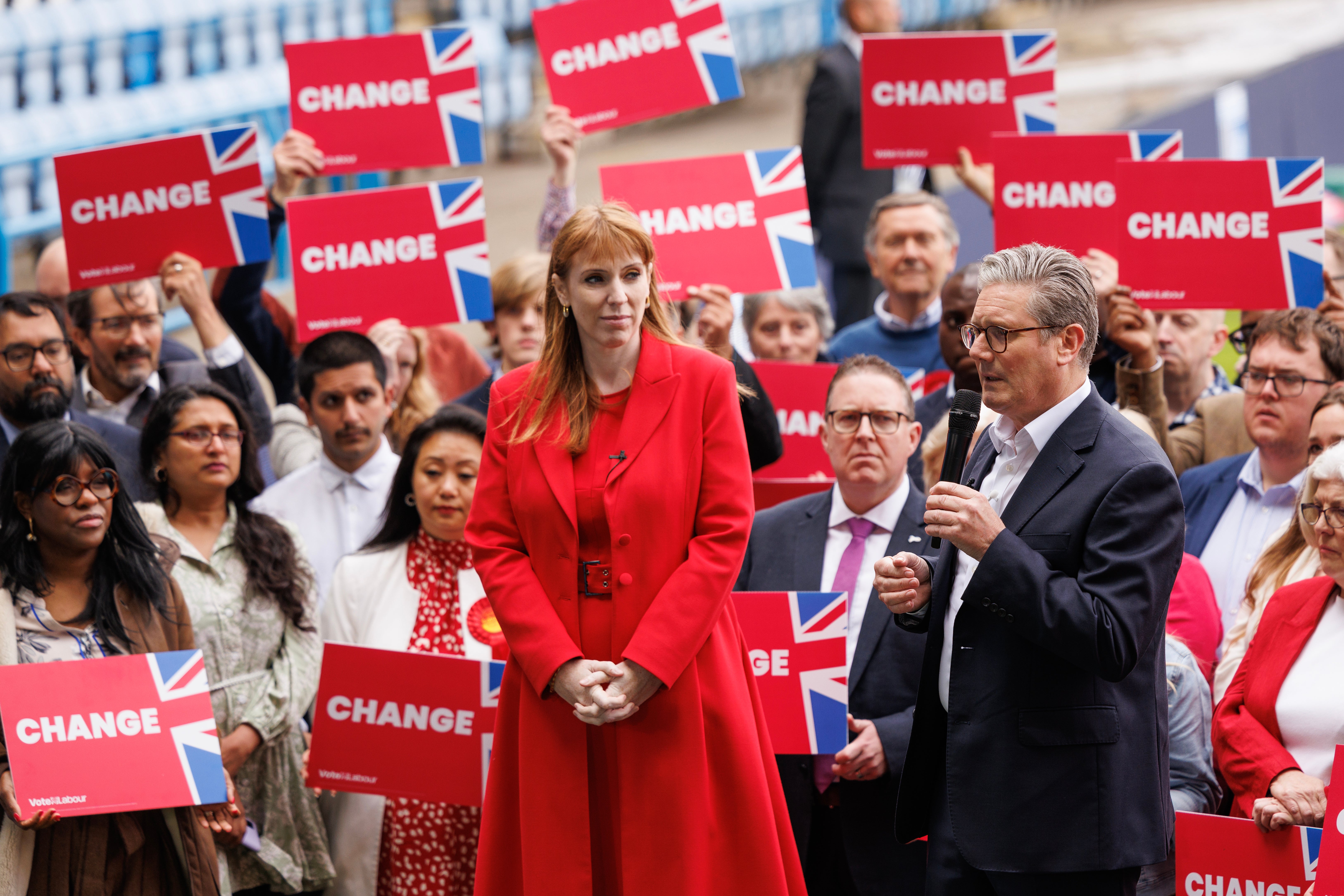 Angela Rayner is among those saying they want her let back into the Labour fold