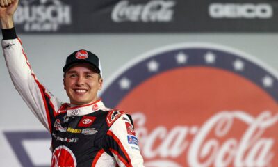 Christopher Bell wins the Coca-Cola 600 after race called with 151 laps left due to wet weather