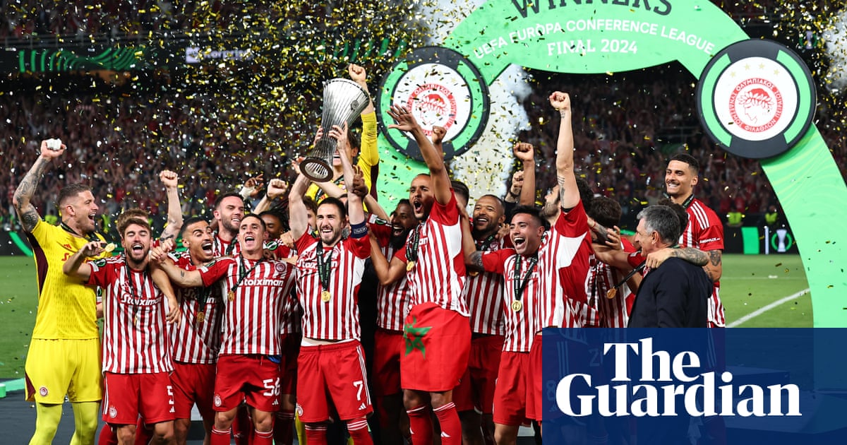 Olympiakos win Europa Conference League after El Kaabi floors Fiorentina | Europa Conference League