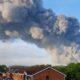 Cannock fire today live: Smoke engulfs homes and people evacuated as blaze tears through parcel warehouse