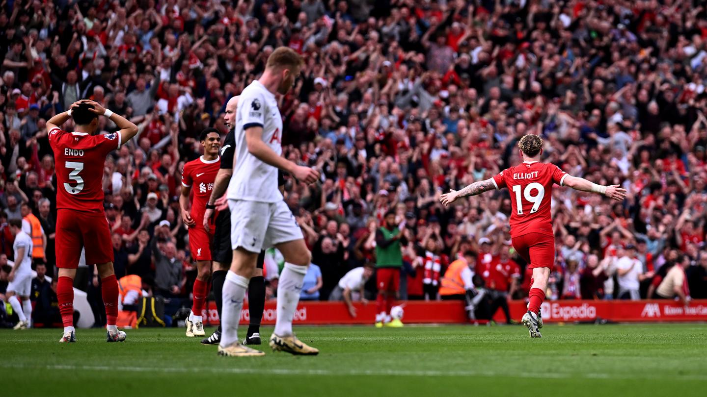 Harvey Elliott: It's about time I scored... but I thought it was going over!