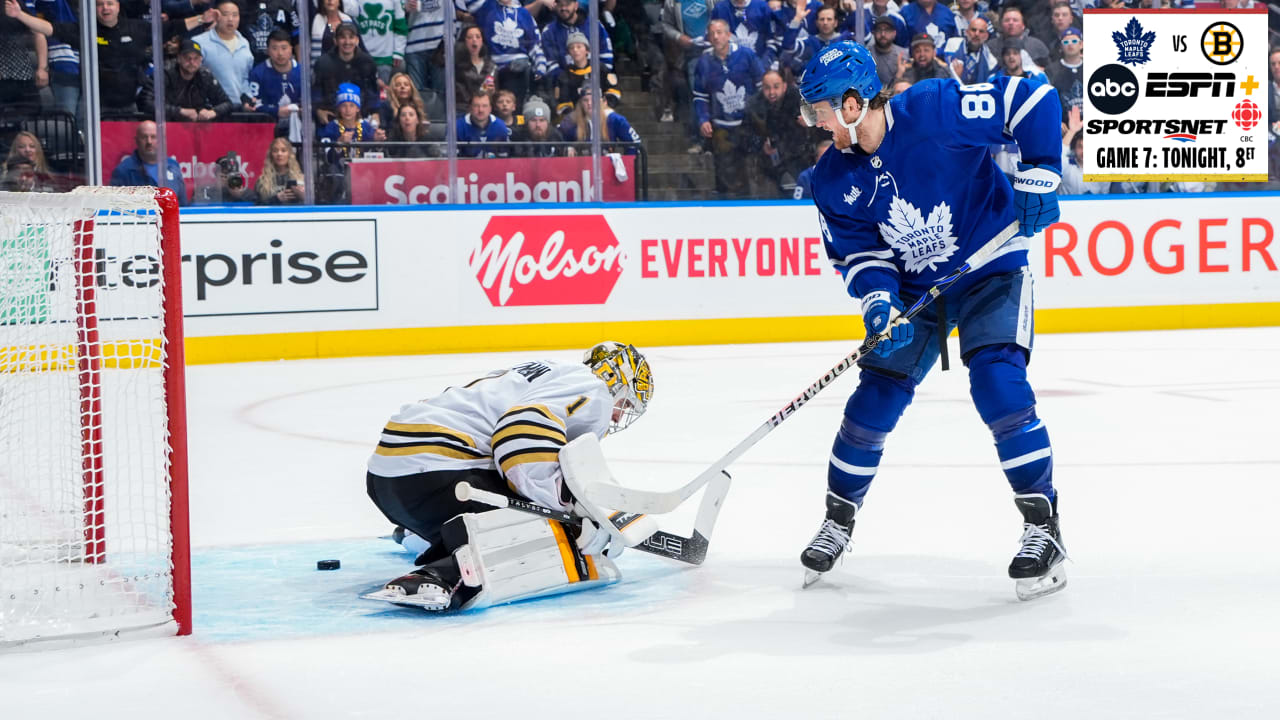 Maple Leafs can change narrative with win in Game 7 against Bruins