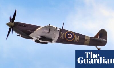 Pilot dies in Spitfire crash in field near RAF Coningsby base in Lincolnshire | Lincolnshire