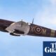 Pilot dies in Spitfire crash in field near RAF Coningsby base in Lincolnshire | Lincolnshire