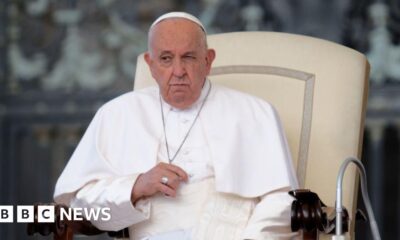 Pope Francis apologises over reported homophobic slur