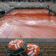 Play has been suspended on uncovered courts at Roland Garros due to rain.