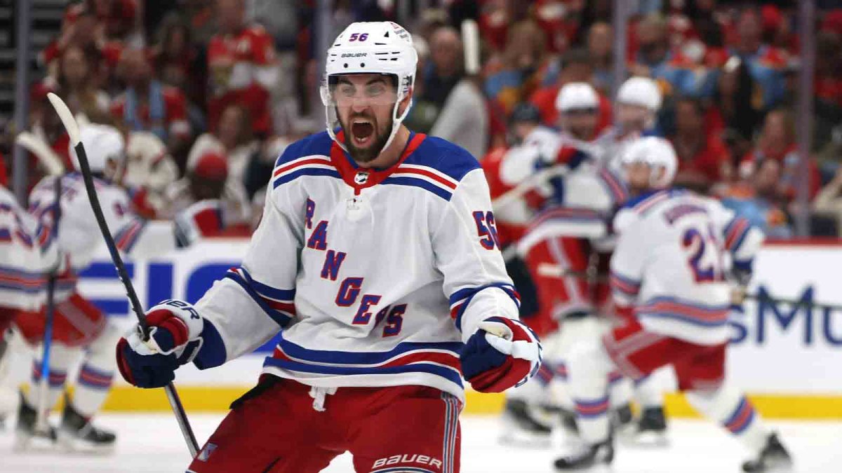 Rangers thwart Panthers comeback with overtime victory in Game 3 – NBC New York