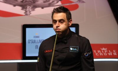 Referee dispute and ‘doorgate’: How Ronnie O’Sullivan’s chaotic World Snooker Championship unravelled