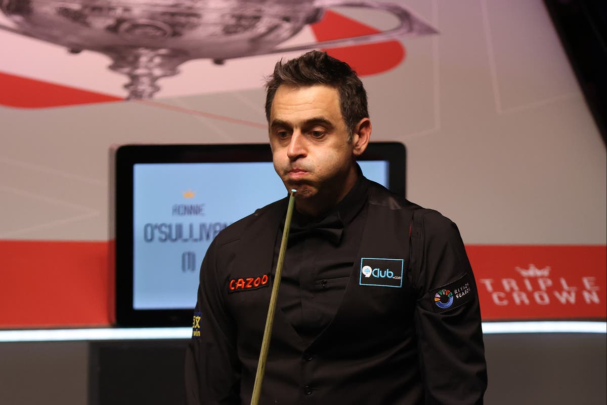 Referee dispute and ‘doorgate’: How Ronnie O’Sullivan’s chaotic World Snooker Championship unravelled