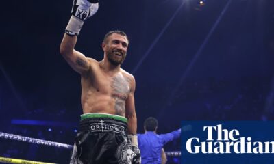 Ruthless Lomachenko stops Kambosos to win IBF lightweight title in Perth | Boxing