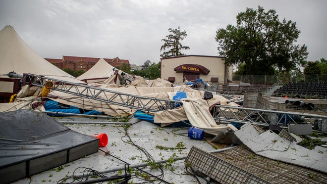 Storm damage reports roll in, 70K out of power