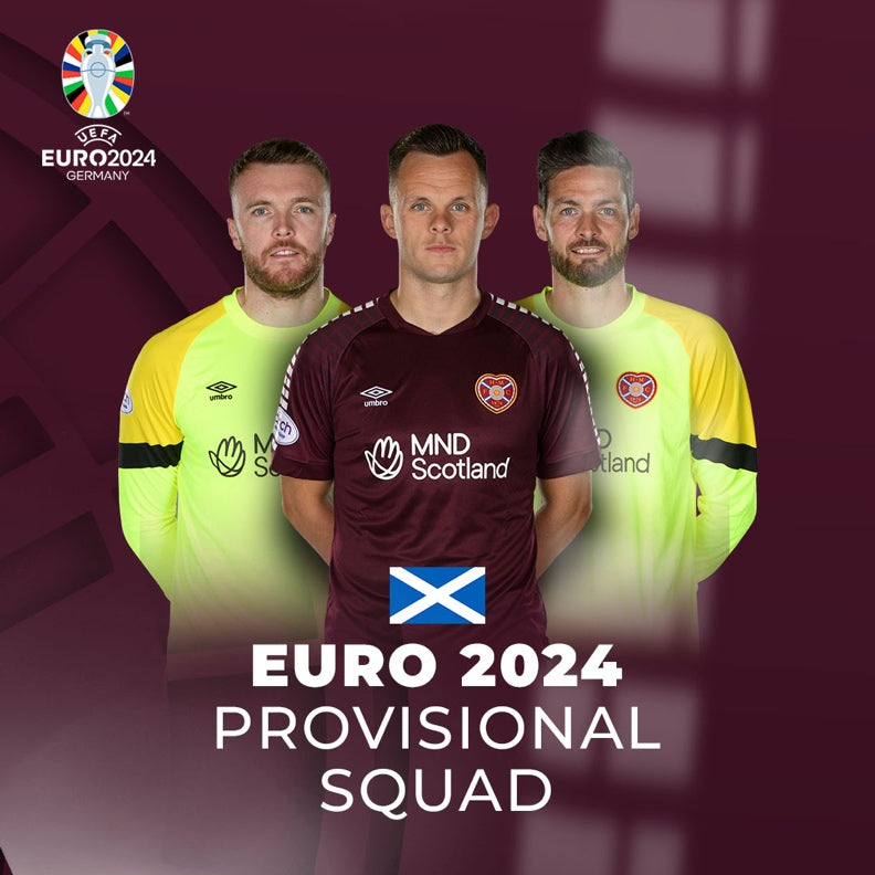 Trio make EURO 2024 provisional Scotland squad – Hearts