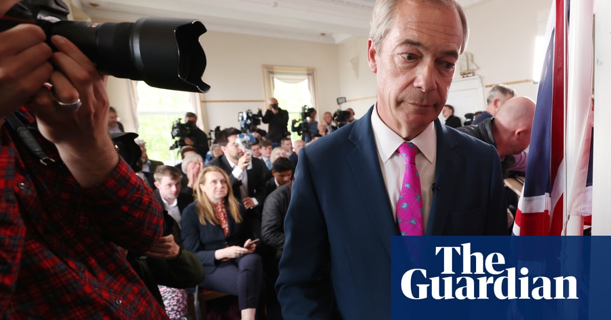 UK moving to ‘sectarian politics’ with women excluded from inner cities, says Farage | Nigel Farage