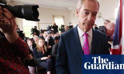 UK moving to ‘sectarian politics’ with women excluded from inner cities, says Farage | Nigel Farage