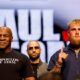 Jake Paul and Mike Tyson came face to face at their New York City press conference at the Apollo Theater on May 13. Paul and Tyson will square off in an officially sanctioned heavyweight fight on July 20 at AT&T Stadium in Arlington, Texas.