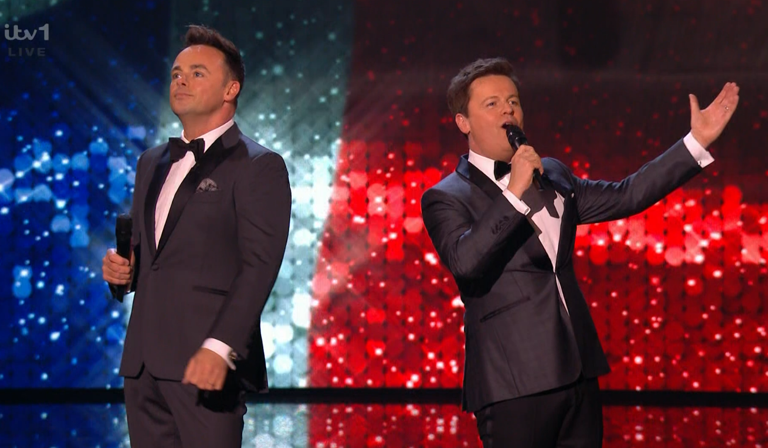 Ant and Dec welcomed the judges amid the 'wave of boos'