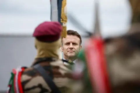 Benoit Tessier/Reuters French President Emmanuel Macron 