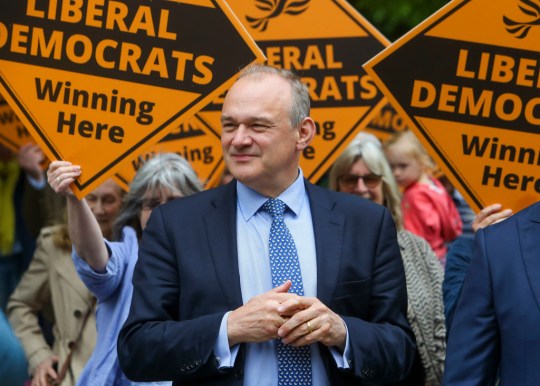 Ed Davey Launches The Liberal Democrats Election Campaign