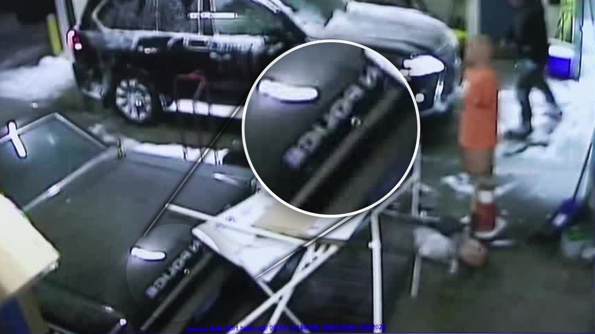 Defense questions 'mirrored' video of Read's SUV