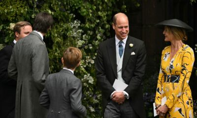 Prince William steps out without Kate Middleton for wedding of his and Prince Harry's close friend