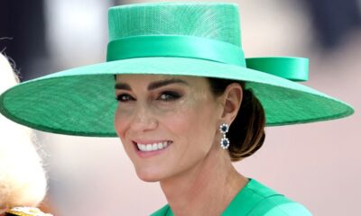 LONDON, ENGLAND - JUNE 17: Catherine, Princess of Wales during Trooping the Colour on June 17, 2023 in London, England. Trooping the Colour is a traditional parade held to mark the British Sovereign's official birthday. It will be the first Trooping the Colour held for King Charles III since he ascended to the throne. (Photo by Chris Jackson/Getty Images)