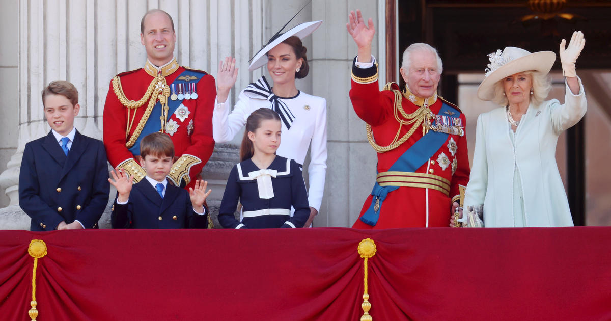 A look in photos of the Trooping the Colour parade, where Princess Kate made her first official appearance in months