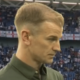 Joe Hart spotted 'dressed as the Celtic kit' on live TV as fans are all distracted by same thing