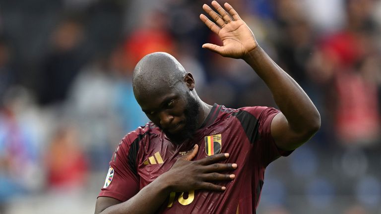 Romelu Lukaku was twice denied by VAR as Belgium fell to shock loss in Group E opener