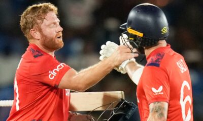 England thrash West Indies by eight wickets in T20 World Cup as Phil Salt hits 30 runs in an over | Cricket News