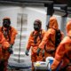 Soldiers in a Chemical, Biological, Radiological, and Nuclear (CBRN) training