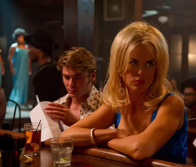 Nicole Kidman and Zac Efron In The Paperboy in 2012