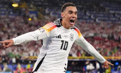 Musiala scored his third goal of the tournament to double Germany's lead