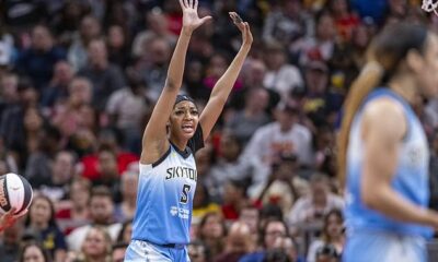 Angel Reese has been given her first WNBA fine after failing to stop for interviews on Saturday