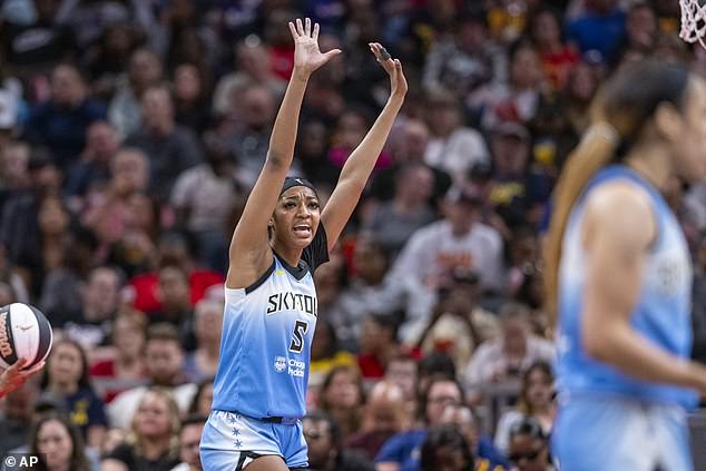 Angel Reese has been given her first WNBA fine after failing to stop for interviews on Saturday