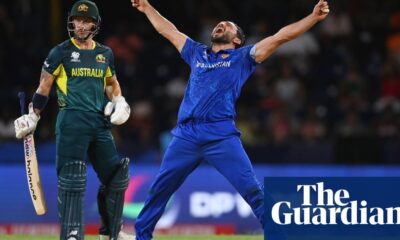 Australia’s T20 World Cup hopes hit hard by historic defeat to Afghanistan | T20 World Cup 2024