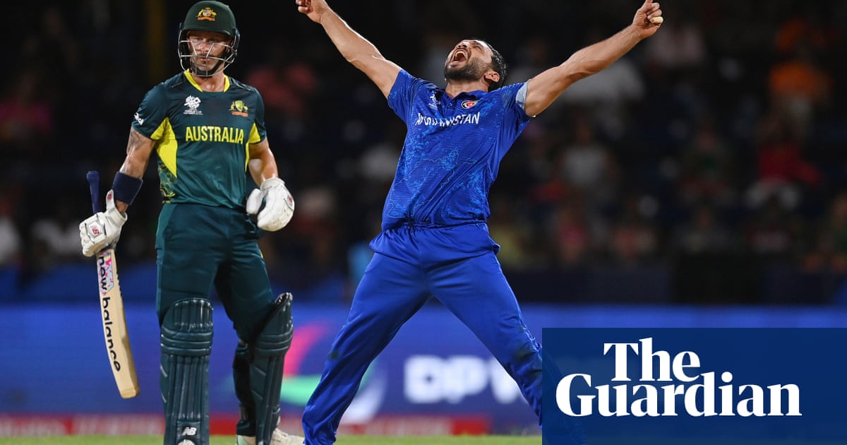 Australia’s T20 World Cup hopes hit hard by historic defeat to Afghanistan | T20 World Cup 2024