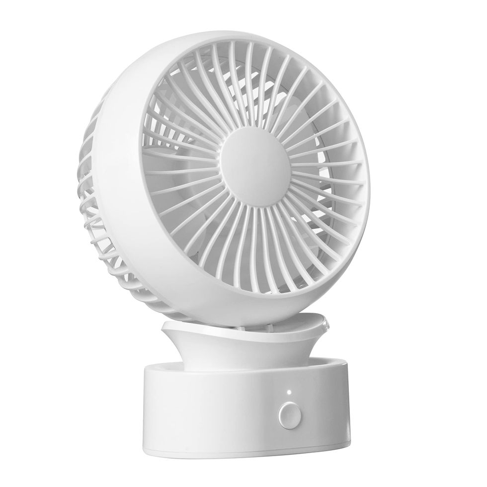 COL1540 4” Portable Rechargeable Desk Fan