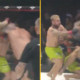 Eddie Hall produces insane knockout in 2 vs 1 MMA fight 