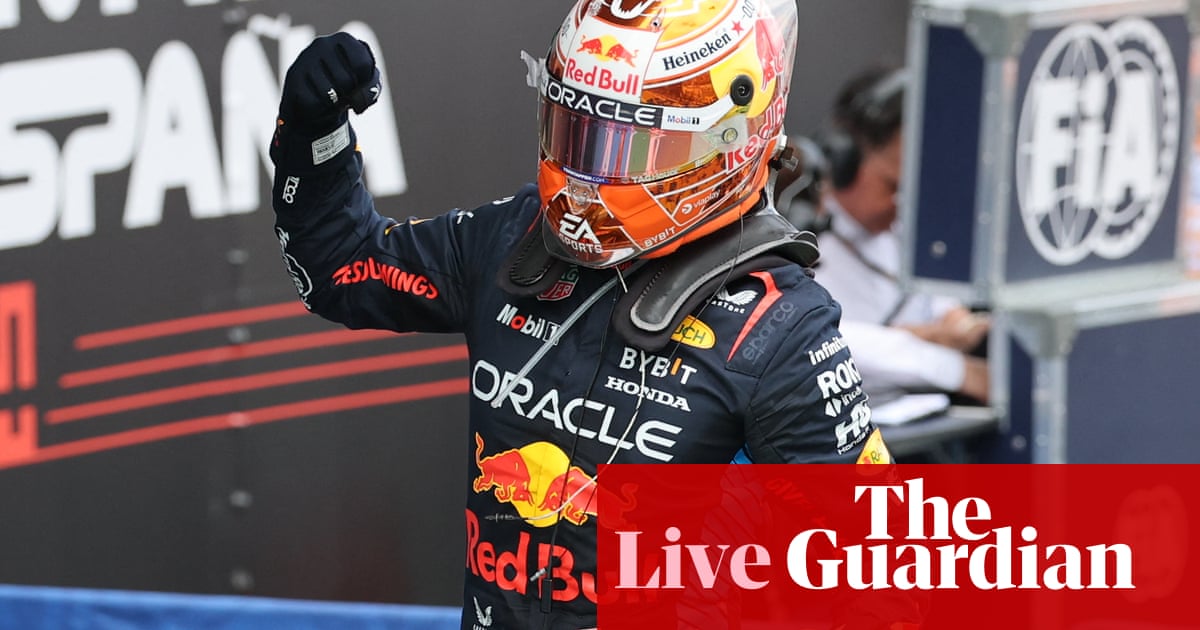 F1: Max Verstappen denies Lando Norris to win Spanish Grand Prix – as it happened | Formula One