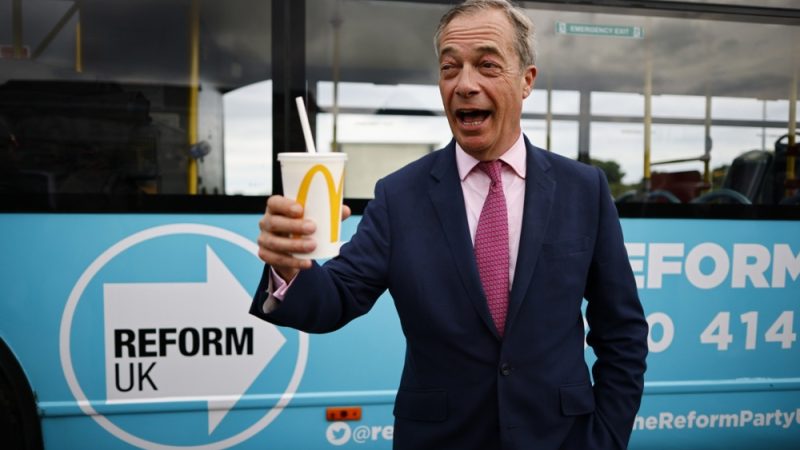 Farage’s ‘Reform UK’ overtakes PM Sunak’s Conservatives in opinion poll – Euractiv