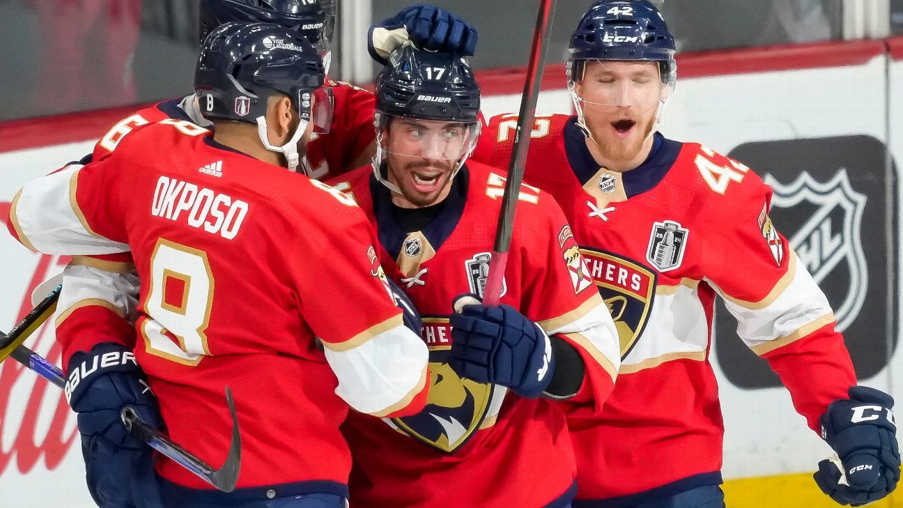 Florida Panthers cruise, take 2-0 lead in Stanley Cup Final