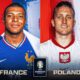 France vs. Poland highlights: France, Poland battle to draw in chaotic match