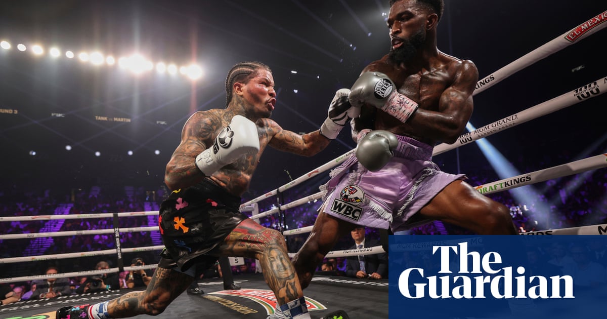 Gervonta Davis ends 421-day layoff with eight-round destruction of Frank Martin | Gervonta Davis