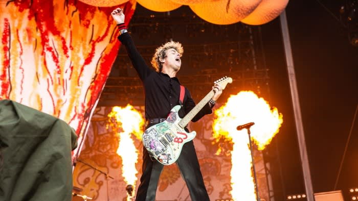 Green Day, Manchester live review — punk-pop intense with urgency and rage