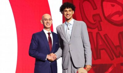 Hawks pick France's Zaccharie Risacher at No. 1 in NBA draft